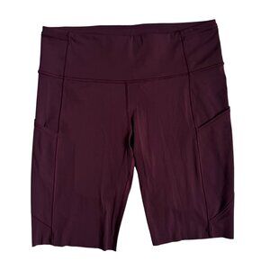 Lululemon Fast And Free Short 10" *Non-Reflective (Cassis) - Size 10